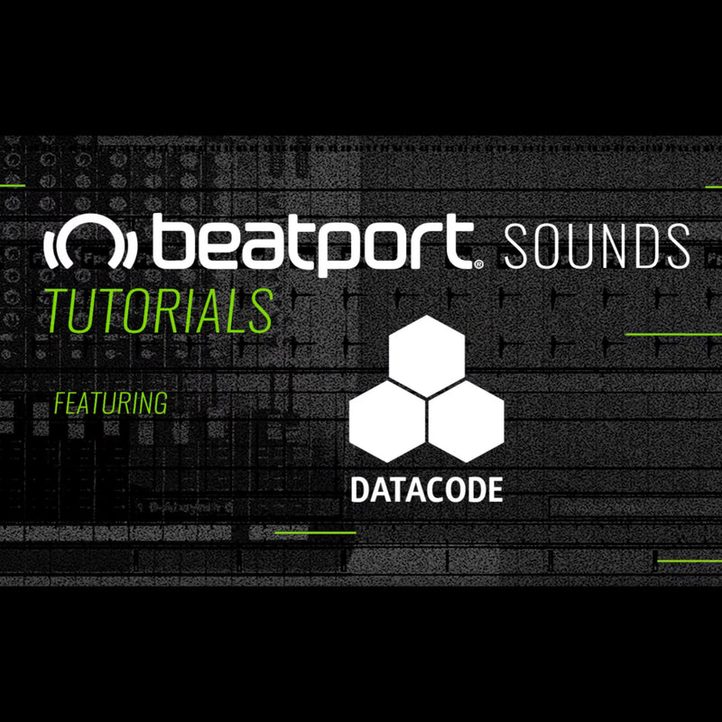 Beatport Sounds Tutorials & Paul Nolan feature Datacode - OVRDRV: 808 Techno!