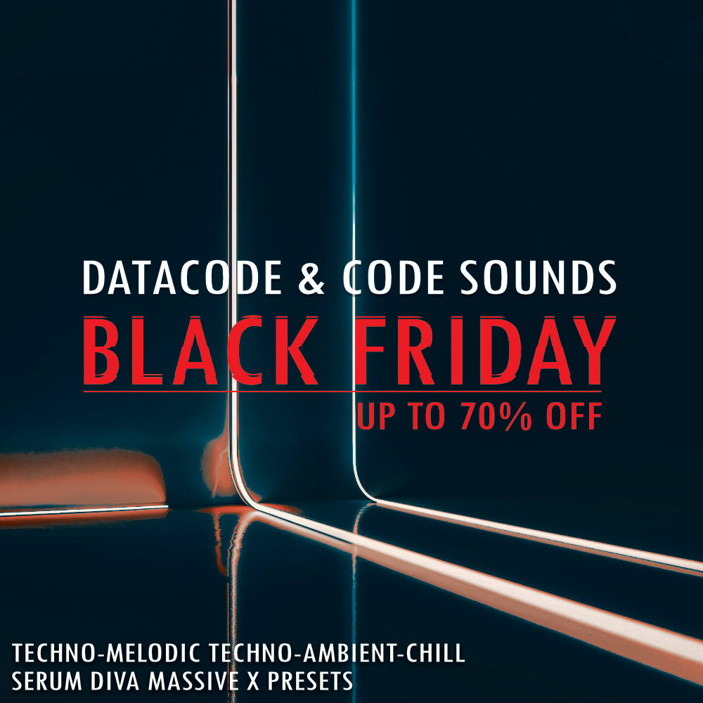 Datacode & Code Sounds - Black Friday 2025: Samples & Presets up to 70% OFF